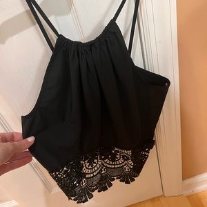 Black - S/M cute top
